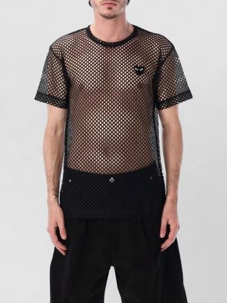 Comme Des Gar&ccedil;ons mesh short-sleeve t-shirt