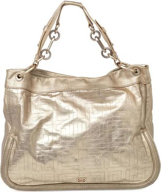 Givenchy Borsa a spalla 4G goffrata - Oro