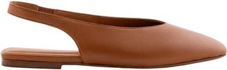 Maison Toufet Mariana - Dames - Ballerinas - Bruin - 40 EU - Leer - Schoenen