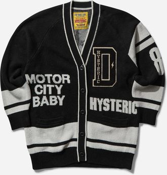 Hysteric Glamour Women s Motor City Baby Cardigan Black
