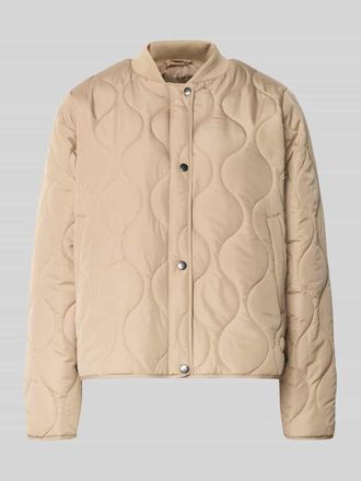 Soyaconcept Steppjacke mit Stehkragen Modell FENYA 78 in Taupe, Gr&ouml;&szlig;e XL