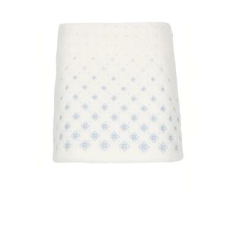 Casablanca Rokken, Dames, Wit, S, Wol, Wool Blend Rok