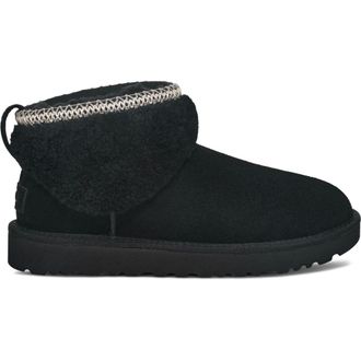 UGG Winter Boots, female, Black, 3 UK, W Classic Ultra Mini