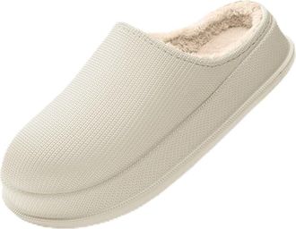 Generic Cloud Slippers for Women Men, Womens Unisex Winter Cozy & Stylish Fashion Booties Slipper Casual Home Shoes (White, M, Adult, Women, 3.5, Numeric Rang