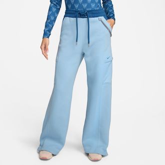 Nike Womens Serena Williams Design Crew Fleece Pants in Blue | FN1921-472