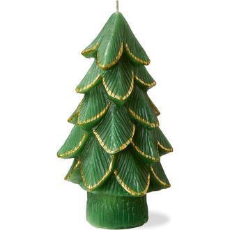 Tag Gilded Pine Tree Green Candle Sculpted Novelty Christmas at Nordstrom