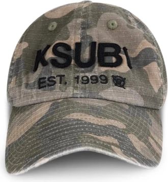 Ksubi Cappello da baseball con logo - Verde