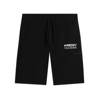 Freddy Shorts con stampa TRAINING e tasca zip