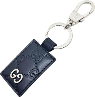 Gucci Pre-owned Accessories, female, Black, Size: ONE SIZE Pre-owned Keyring
