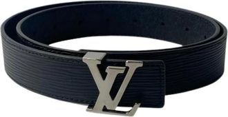 Louis Vuitton Pre-owned Belts, male, Black, Size: ONE SIZE Pre-owned Standard belt