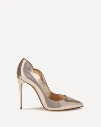 Christian Louboutin D&eacute;collet&eacute; Hot Chick in vernice Woman 38.5