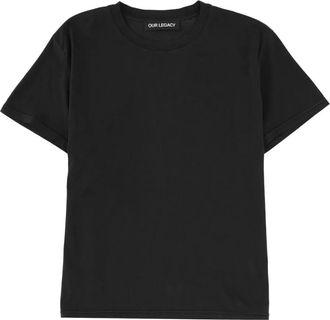 Our Legacy Klassiek T-shirt - Dames - T-shirts - Zwart - M - Katoen - Tops