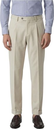 BRIGLIA 1949 Uomo, Pantaloni, Beige, S, new