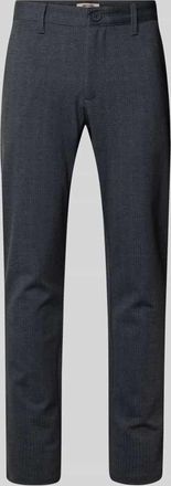 Only & Sons Slim Fit Chino aus Viskose-Mix Modell MARK in Dunkelblau, Größe 28/32