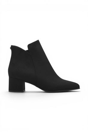 Tamaris Womens Black Faux Heeled Ankle Boots - 25354-43