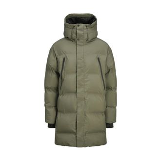 Jack & Jones Heren, Mantels, Groen, Maat: 2XL