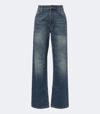 Miu Miu Faded wide-leg jeans