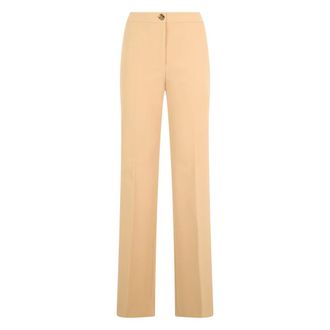 Moschino Pantaloni a gamba dritta - - Trousers - Donna - Beige - S
