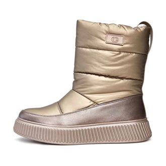 Cesare Gaspari Schoenen, Dames, Bruin, 38 EU, Leer, Winterlaars