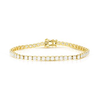 Vir Jewels 6 cttw Lab Grown Diamond Tennis Bracelet in 14K Gold 7.5 Inch For Women