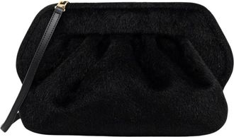 Themoir&egrave; Medium Faux Fur Bag - Dames - Clutches - Zwart - ONE Size - Tassen