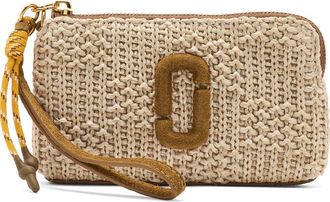 Marc Jacobs The Summer Woven Snapshot Wristlet in Natural at Nordstrom