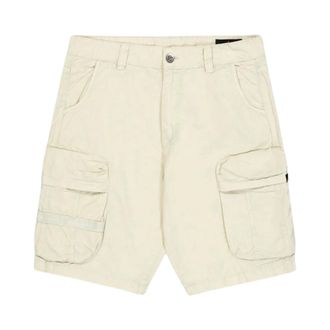 Alpha Industries Alpha Industries, Long Shorts, male, Beige, Size: W32 Manoeuvre Shorts