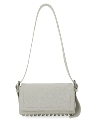 Alexander Wang Womens Medium Cotton Rich Bag White Shoulder