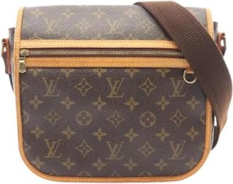 Louis Vuitton Pre-owned Messenger PM Bosphore Monogram Schoudertas - Dames - Vintage Schoudertas - Bruin - ONE Size - Leer - Vintage