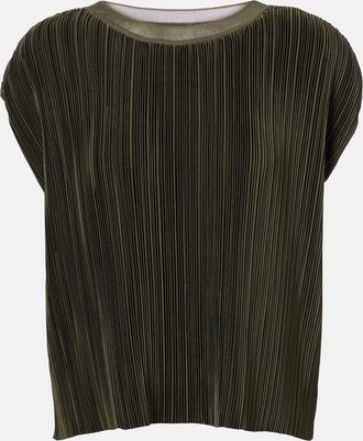 Joseph Cedre plisse satin top