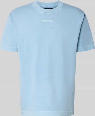 Marc O'Polo Relaxed Fit T-Shirt aus reiner Baumwolle in Hellblau, Gr&ouml;&szlig;e XXXL