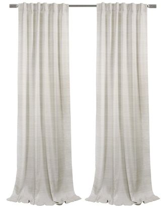 Habitat Austin Light-Filtering Dual Header 52X95 Curtain Panel