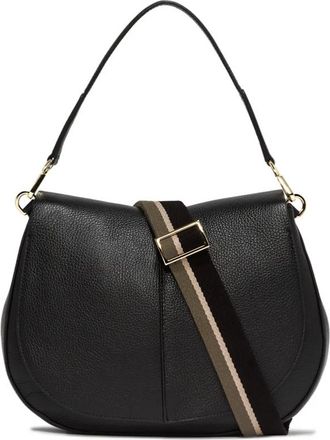 Gianni Chiarini Helena Round - Dames - Schoudertassen - Zwart - ONE Size - Leer - Tassen