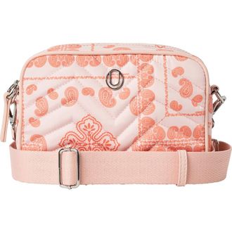 Urban Originals Viva Quilt Crossbody Bag in Bandana Peach at Nordstrom