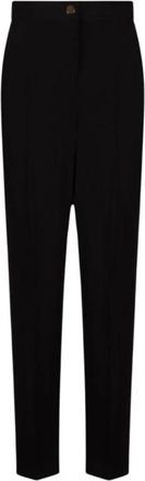 Marina Rinaldi Rechte broeken - Dames - Straight fit broeken - Zwart - XL - Broeken