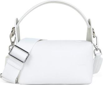 WE-AR4 The Pastry Box 20 Leather Top Handle Bag in Optic White at Nordstrom