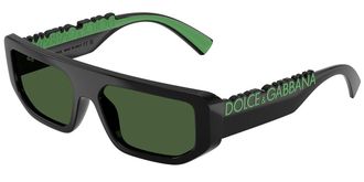 Dolce & Gabbana DG6203 501/71 Mens Sunglasses Black Size 56