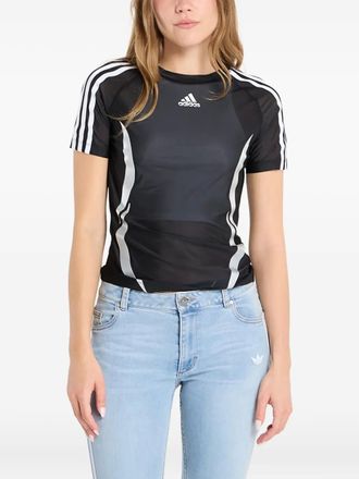 adidas Teamgeist jersey - women - Recycled Polyester/Elastane - L - Black