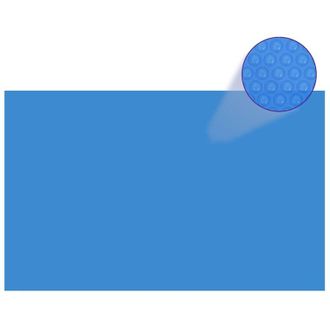 vidaXL Cubierta De Piscina Rectangular Pe Azul 800x500 Cm Vidaxl