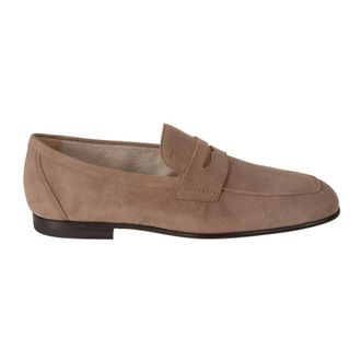 Tod's Loafers, male, Pink, 5 UK, Casual Deconstructed Moccasin Flat Shoes