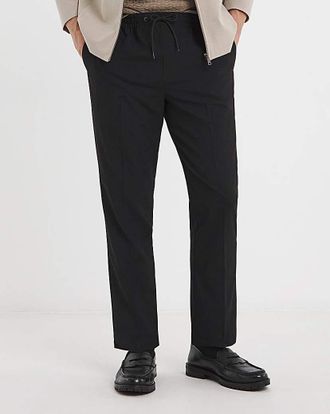 Jacamo Black Elasticated Jogger Trouser