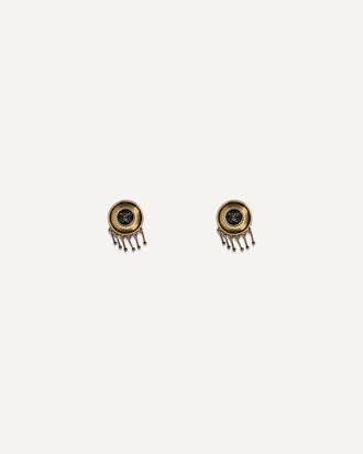 Versace Medusa Clip-On Drop Earrings Female UNI