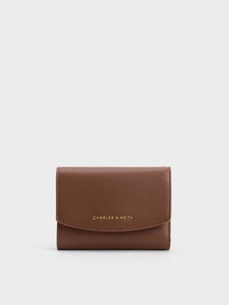 Charles & Keith Briony Curved Flap Wallet