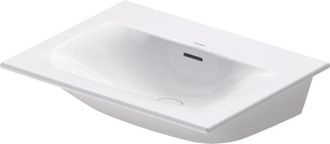 Duravit Duravit - Lavamanos Viu 234463, 630 Mm, Con Rebosadero, Con Banco