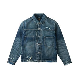 Evisu Giacca in denim Daikoku - - Jackets - Uomo - Blu - L