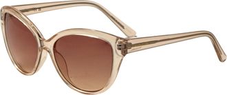Calvin Klein Womens 55mm Beige Sunglasses CK19536SN-270
