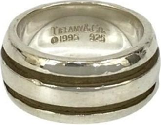 Tiffany & Co. Silver Silver 925 Band Ring (Pre-Owned)