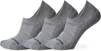 Smartwool Everyday 3-Pack Wool Blend Cushion No Show Socks in Light Gray at Nordstrom, Size X-Large