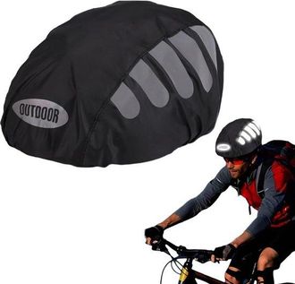 OEM 1 Funda Reflectante Impermeable Para Casco De Bicicleta, Funda Para Casco De Bicicleta, Para Hombres, Mujeres Y Ni&ntilde;os, Ideal Para Ciclismo