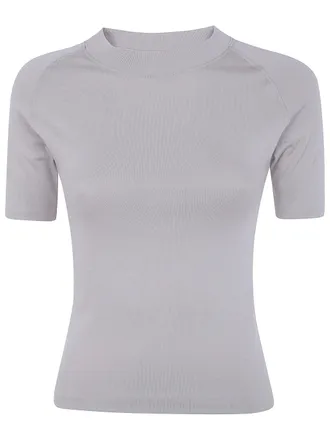 Fear of God T-Shirt Short Sleeve Womens Shrunken Baseball